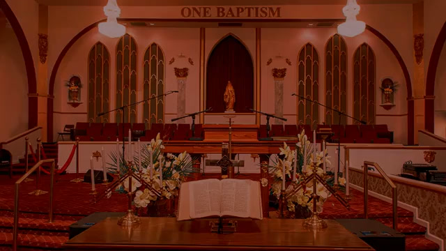 The Williams Chapel sanctuary