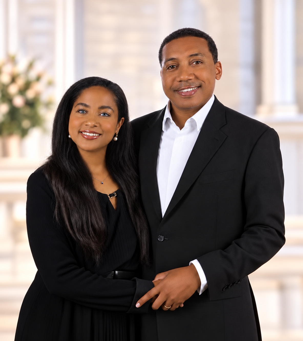 First Family portrait featured on the About page