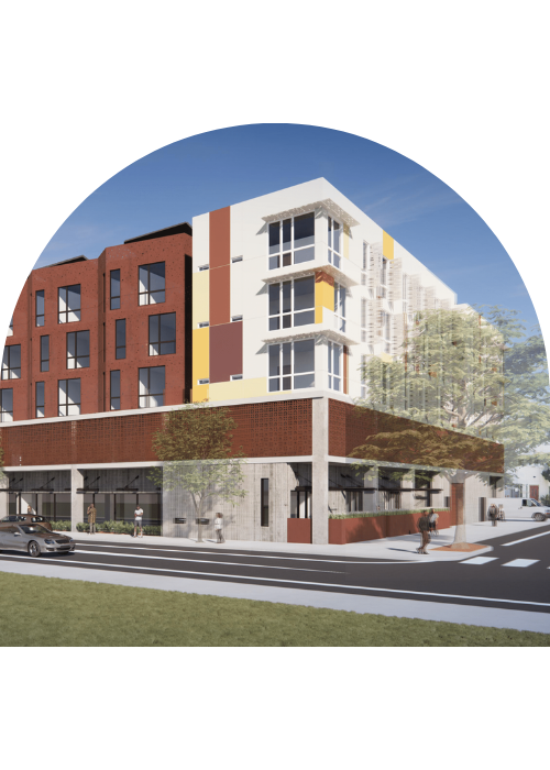 Senior housing concept artwork