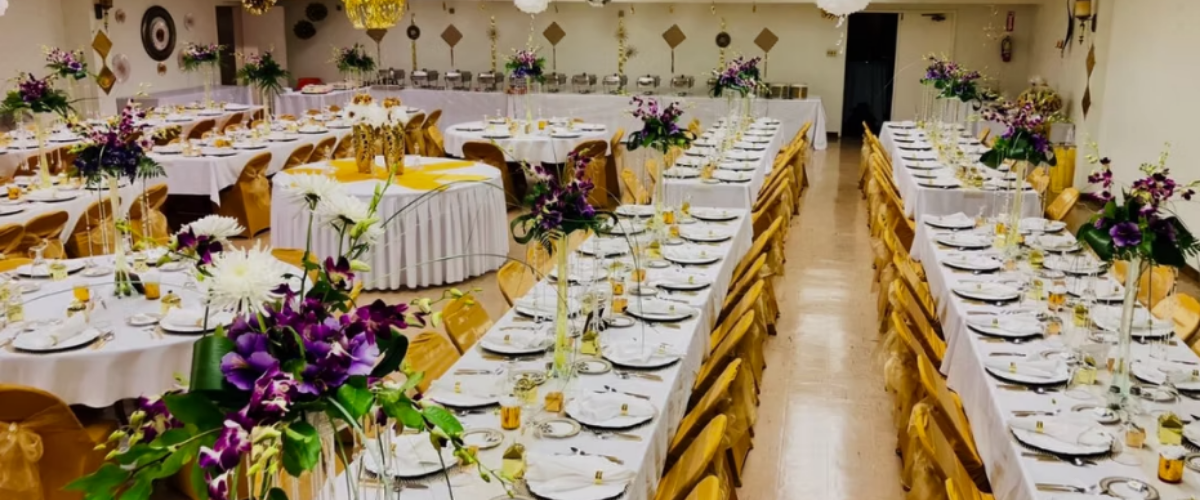 Banquet and fellowship space at Williams Chapel