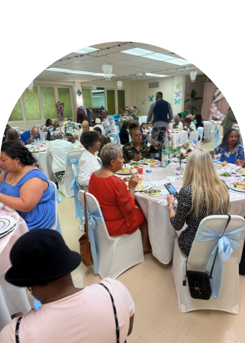 A gathering featured on the facility-use page