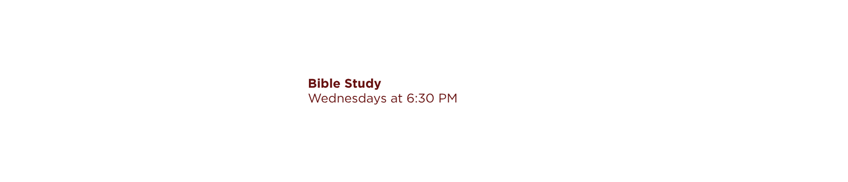 Bible study schedule artwork from the original website